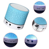 Bluetooth Wireless Portable LED Speaker with Disco Lights