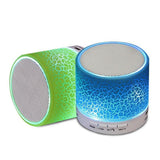 Bluetooth Wireless Portable LED Speaker with Disco Lights