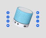 Bluetooth Wireless Portable LED Speaker with Disco Lights