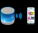 Bluetooth Wireless Portable LED Speaker with Disco Lights