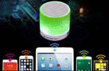 Bluetooth Wireless Portable LED Speaker with Disco Lights