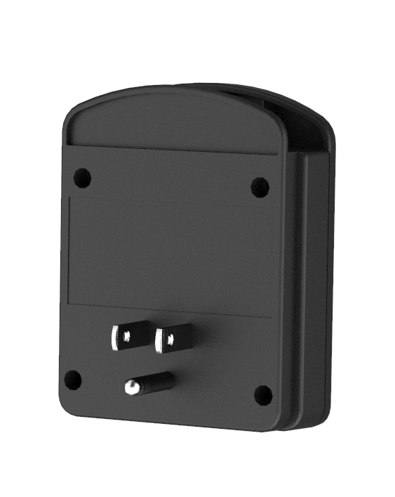 LAX Gadgets Surge Protector 2 Wall Outlets and 2 USB Ports