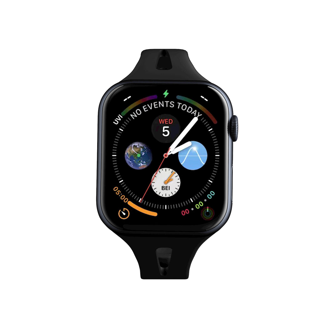 LAX Apple Watch Sleek Silicone Bands