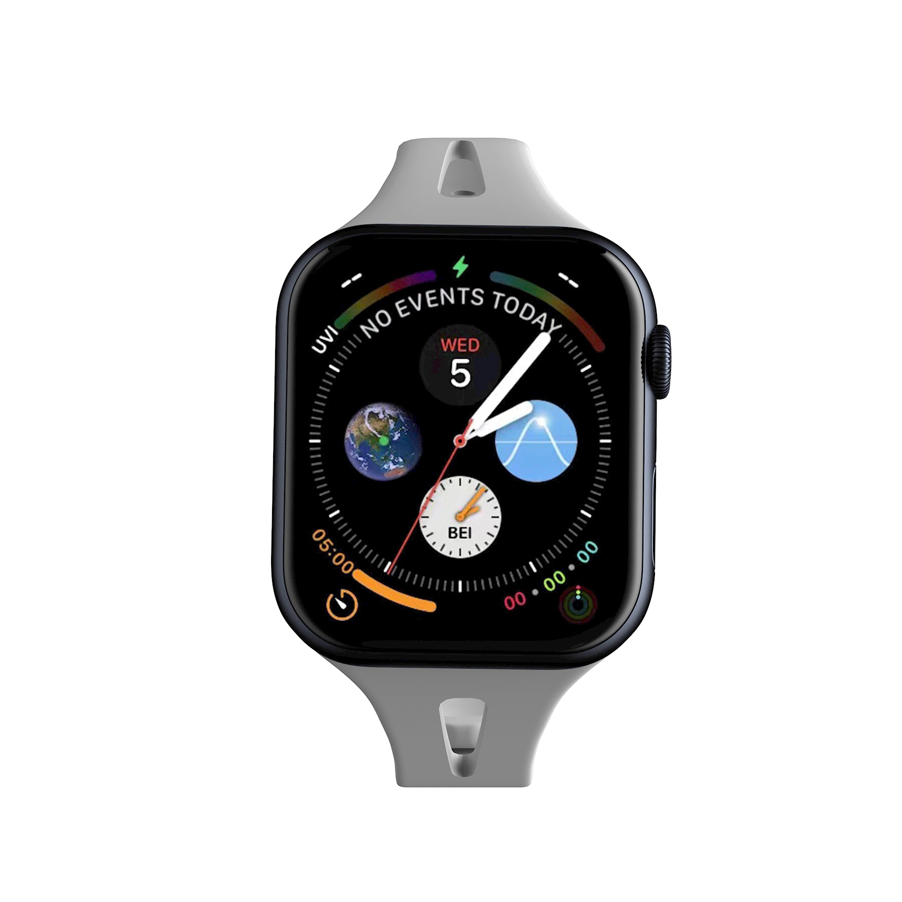 LAX Apple Watch Sleek Silicone Bands