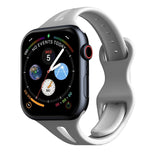 LAX Apple Watch Sleek Silicone Bands