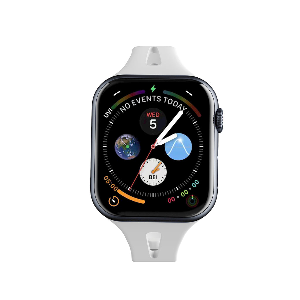 LAX Apple Watch Sleek Silicone Bands