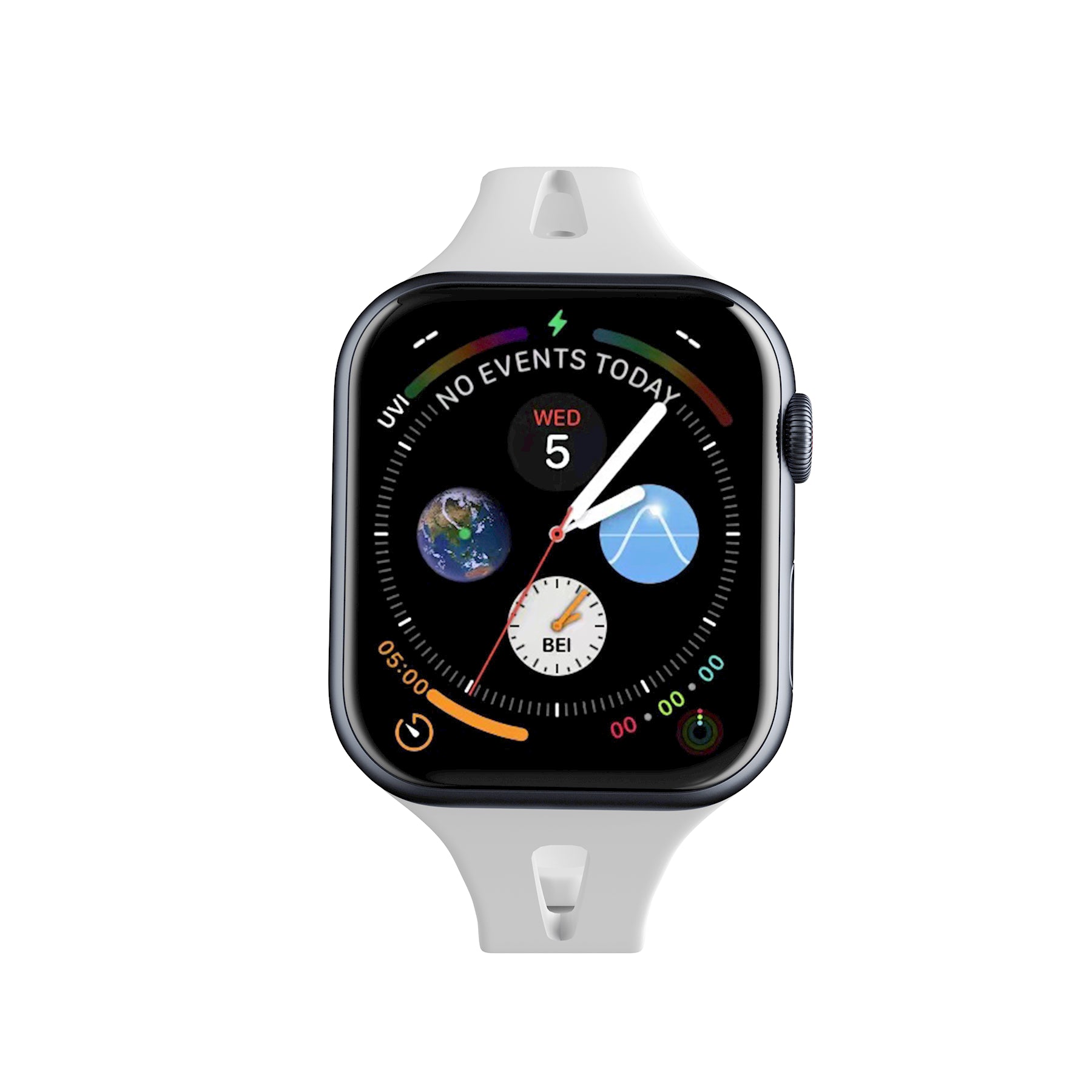 LAX Apple Watch Sleek Silicone Bands
