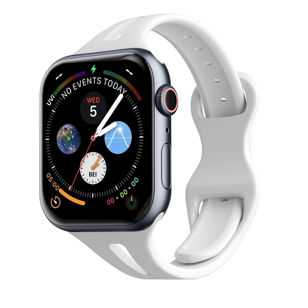 LAX Apple Watch Sleek Silicone Bands