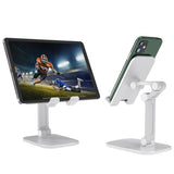 Universal Angle & Height Adjustable Tablet and Smartphone Desktop Stand