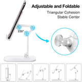 Universal Angle & Height Adjustable Tablet and Smartphone Desktop Stand