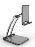 Universal Adjustable Angle Desktop Stand for Smartphones & Tablets (From 4" to 12.9") - Foldable
