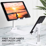 LAX Tablet Holder Stand - Available in Black & White Color