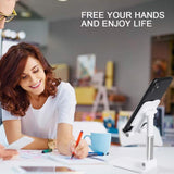 LAX Tablet Holder Stand - Available in Black & White Color