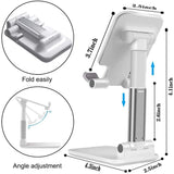 LAX Tablet Holder Stand - Available in Black & White Color