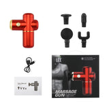 LAX Portable Mini Massage Gun, Percussion Deep Tissue for Pain Relief & Athletes