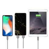 Travel Bundle: Marble 8000 mAh Powerbank with TrendyTech Lightning Cable