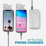 Travel Bundle: Marble 8000 mAh Powerbank with TrendyTech Lightning Cable
