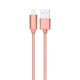 Combo Pack: Rapid Charge Compact Dual USB 12000mAh Power Bank with Cable for iPhone and Grip Ring - Rose Gold