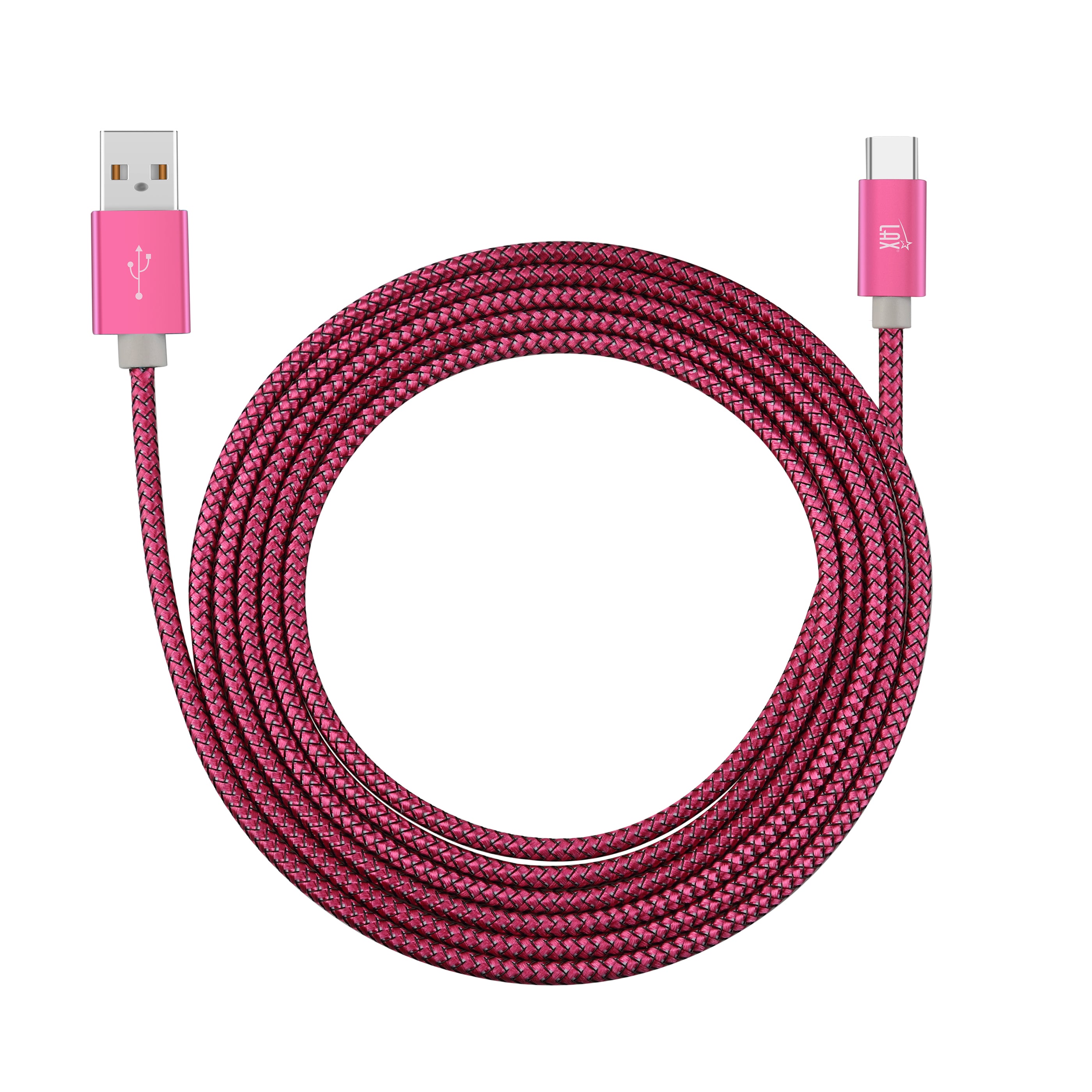 USB-C to USB-A Braided 6Ft Cable