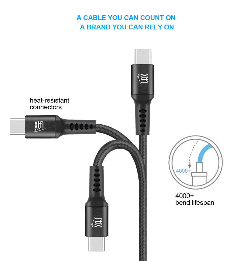 USB Type C to USB Type C Cable (6 Feet)