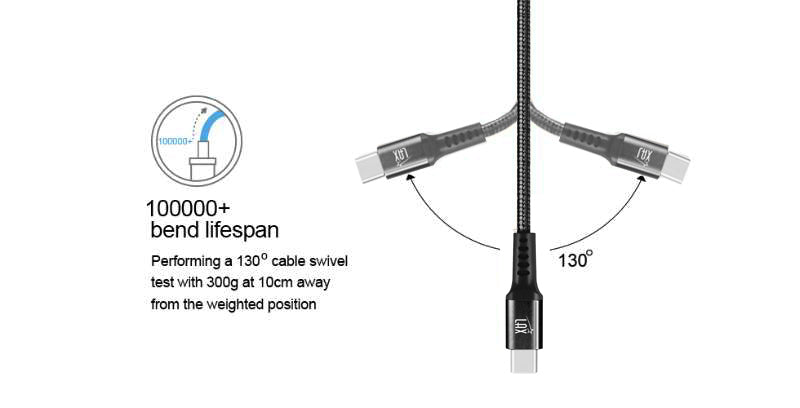 USB Type C to USB Type C Cable (6 Feet)