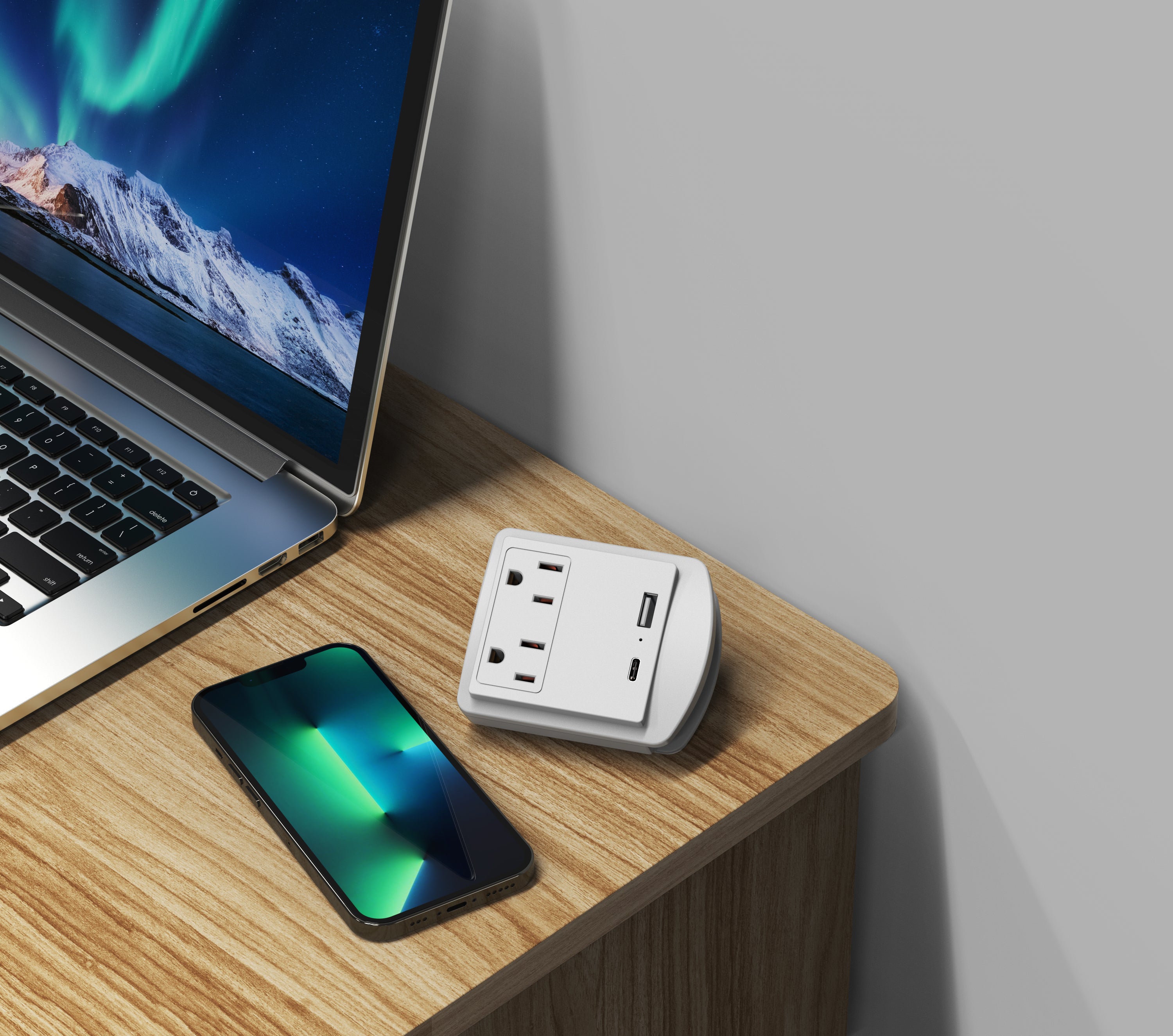 Surge Protector 2 or 6 Wall Outlets and 2 USB Ports