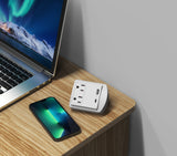 Surge Protector Outlet Extender  with USB-C Port
