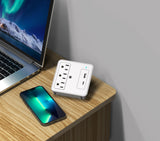 Surge Protector Outlet Extender  with USB-C Port