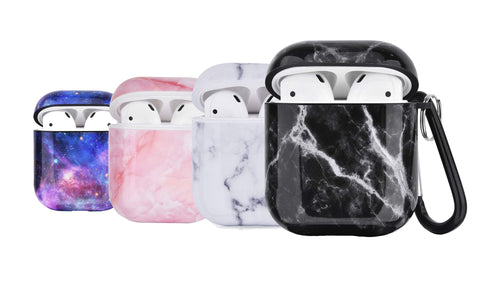 LAX AirPods Case Cover Silicone Protective Skin for Apple Airpods