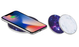 Wireless Charger - 10W Wireless Charging Pad Standard Charging for iPhone X/ 8/ 8 Plus, Fast Charging for Samsung Note 5/ 7/ 8/ S6 Edge Plus/ S7/ S7 Edge/ S8/ S8 Plus, Supports All Qi-enabled Devices