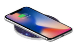 Wireless Charger - 10W Wireless Charging Pad Standard Charging for iPhone X/ 8/ 8 Plus, Fast Charging for Samsung Note 5/ 7/ 8/ S6 Edge Plus/ S7/ S7 Edge/ S8/ S8 Plus, Supports All Qi-enabled Devices