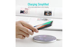 Wireless Charger - 10W Wireless Charging Pad Standard Charging for iPhone X/ 8/ 8 Plus, Fast Charging for Samsung Note 5/ 7/ 8/ S6 Edge Plus/ S7/ S7 Edge/ S8/ S8 Plus, Supports All Qi-enabled Devices