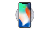Wireless Charger - 10W Wireless Charging Pad Standard Charging for iPhone X/ 8/ 8 Plus, Fast Charging for Samsung Note 5/ 7/ 8/ S6 Edge Plus/ S7/ S7 Edge/ S8/ S8 Plus, Supports All Qi-enabled Devices