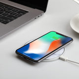 Wireless Charger - 10W Wireless Charging Pad Standard Charging for iPhone X/ 8/ 8 Plus, Fast Charging for Samsung Note 5/ 7/ 8/ S6 Edge Plus/ S7/ S7 Edge/ S8/ S8 Plus, Supports All Qi-enabled Devices
