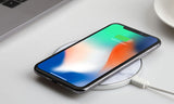 Wireless Charger - 10W Wireless Charging Pad Standard Charging for iPhone X/ 8/ 8 Plus, Fast Charging for Samsung Note 5/ 7/ 8/ S6 Edge Plus/ S7/ S7 Edge/ S8/ S8 Plus, Supports All Qi-enabled Devices