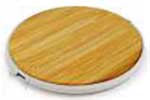 LAX 5W Wood - Bamboo Disk Wireless Charger