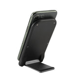 LAX Fast Wireless Charger Stand - Qi-Certified Phone Charging, Great for Face ID on Apple iPhone 11/11 pro max/11 pro/XS max/X, Compatible with Airpods pro, Samsung Note 10/S10/S9, Google Pixel & More