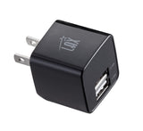 LAX Dual USB Fast Wall Charger with Braided Cable (6ft) for iPhone & Android