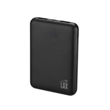 LAX Rubberized 6600mAh Dual USB Compact Power Bank
