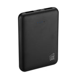 LAX Rubberized 6600mAh Dual USB Compact Power Bank
