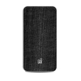 LAX Stylish Fabric 10000mAh Dual USB Portable Power Bank Battery with Dual Inputs Lightning and Micro