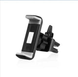 LAX Universal 360 degree rotation Car Vent Mount Ventilation Mount for Smartphones and GPS Devices - Black