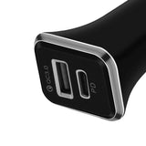 2-Port Car Charger with USB-C PD