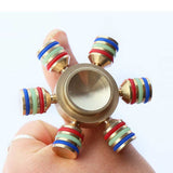 Luxury Metalic Fidget Spinner Anxiety and Stress Reliever Toy - Gold