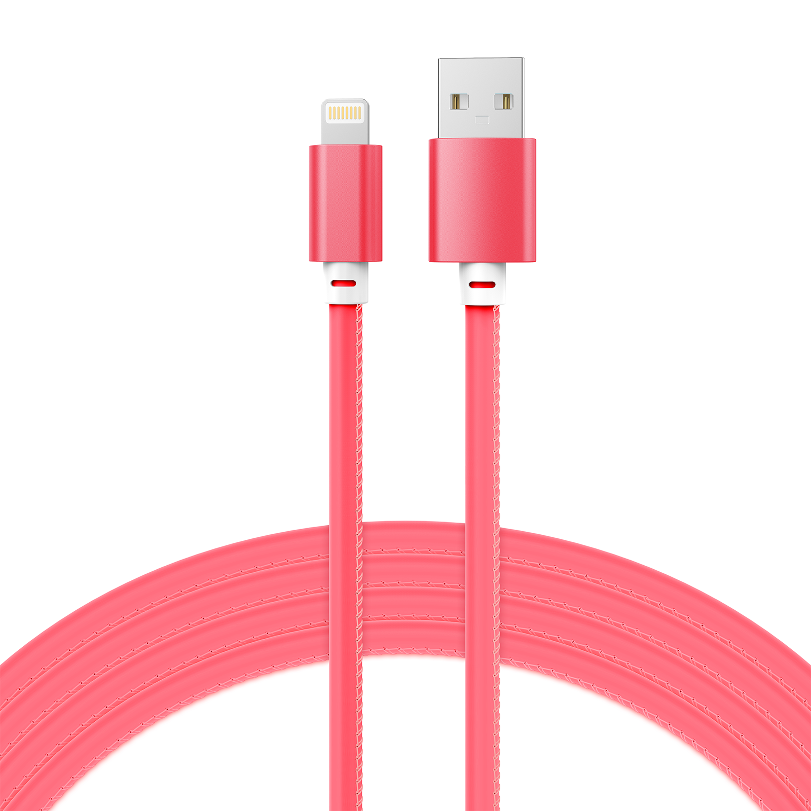 Glow in the Dark Apple MFi Certified USB to Iphone Cable (10 Feet)