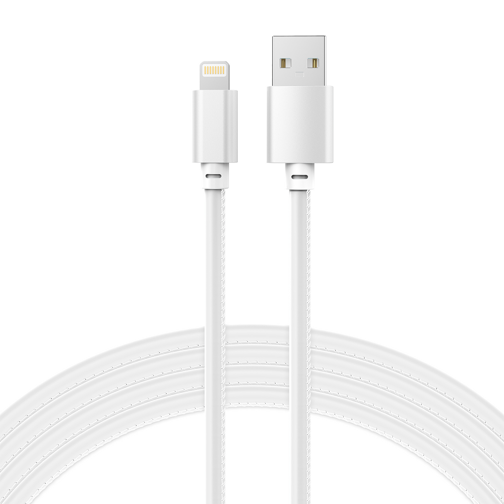 Glow in the Dark Apple MFi Certified USB to Iphone Cable (10 Feet)