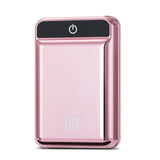 Combo Pack: Rapid Charge Compact Dual USB 12000mAh Power Bank with Cable for iPhone and Grip Ring - Rose Gold