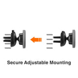 LAX Orbit Premium Magnetic Air Vent Mount Phone Holder for iPhone, Android, Samsung, Smartphones