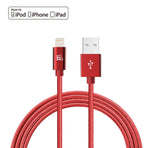 Apple MFi Certified Durable Braided Nylon Lightning to USB Cable for iPhone and iPad