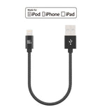 Apple MFi Certified Durable Braided Nylon Lightning to USB Cable for iPhone and iPad